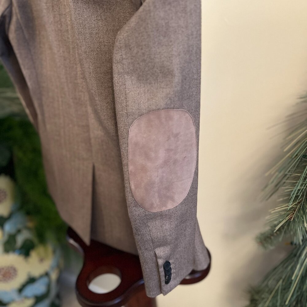 Veronica Beard Dickey Blazer in Neutral Brown - Picture 8 of 9